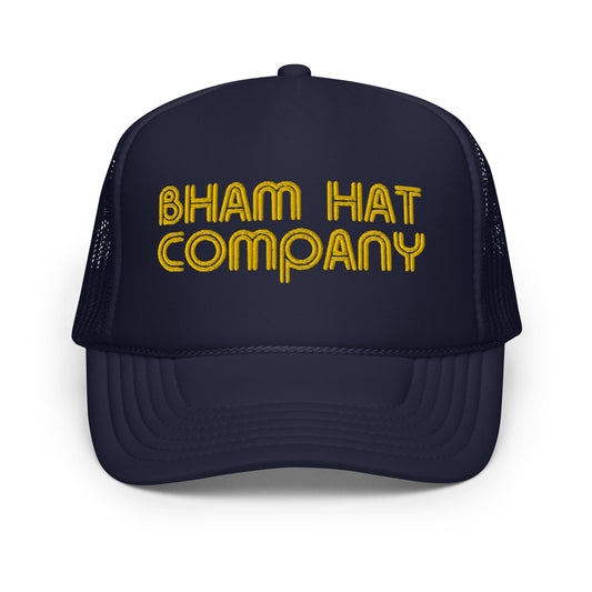 Birmingham Hat Company Embroidered Foam Trucker