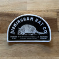 Armadillo Woven Patch woven patch design by Birmingham Hat Co.