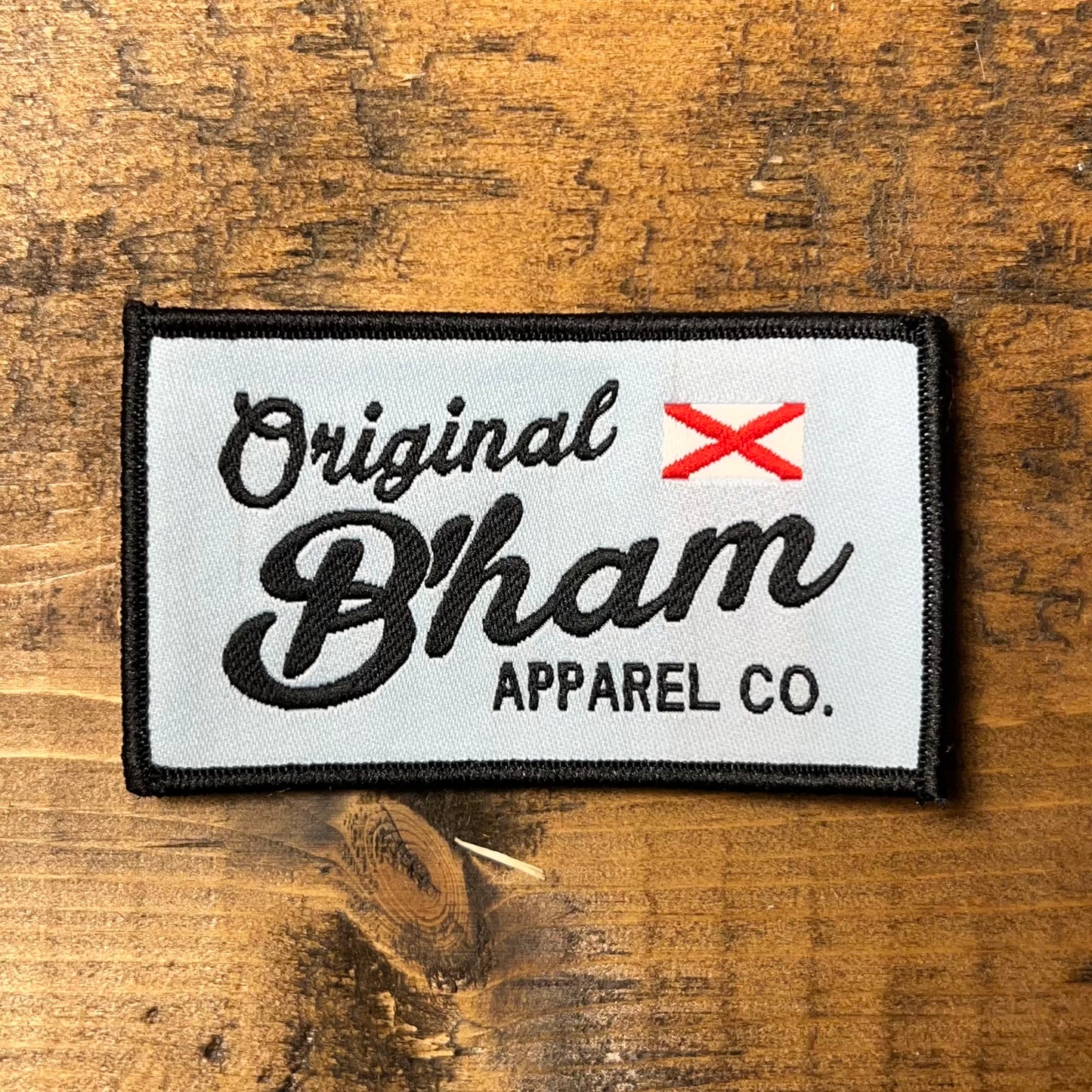 Original B’ham Flag-Waver Woven Patch