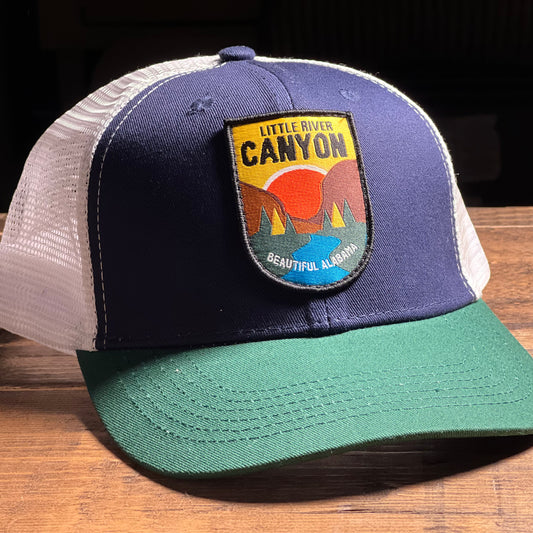 Little River Canyon Structured Snapback Cap