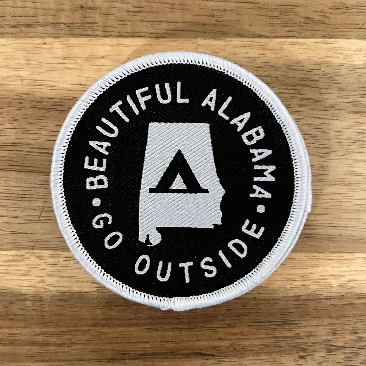 Alabama Camping Woven Patch