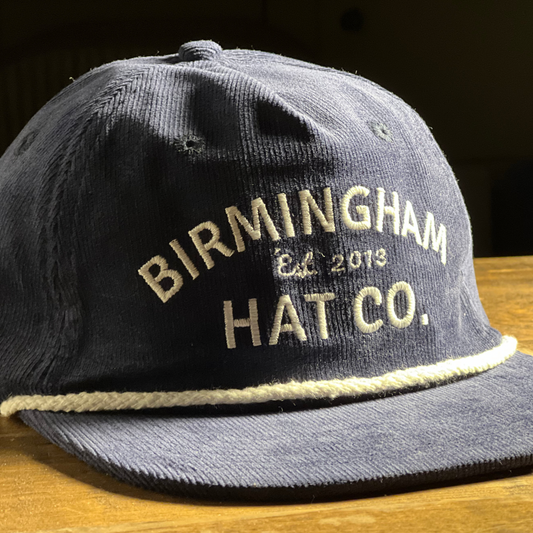 Birmingham Hat Co. Unstructured Snapback Corduroy Cap