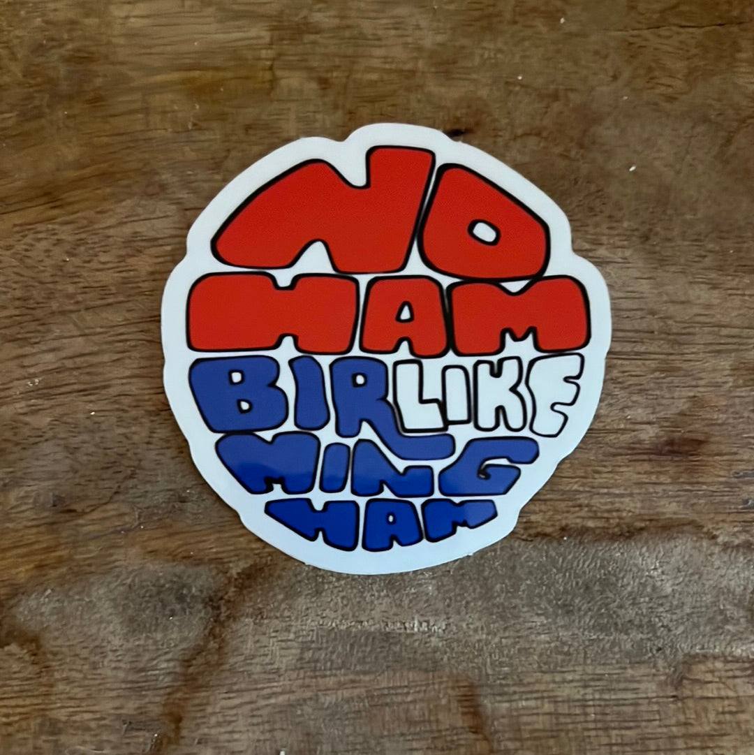 No Ham Like Birmingham Surf Logo