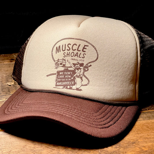Muscle Shoals - “We Don’t Care How They Do It in Nashville” Foam Trucker w/Rope