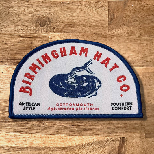 Cottonmouth Woven Patch