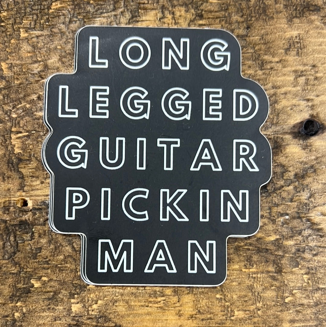 Long Legged Guitar Pickin Man