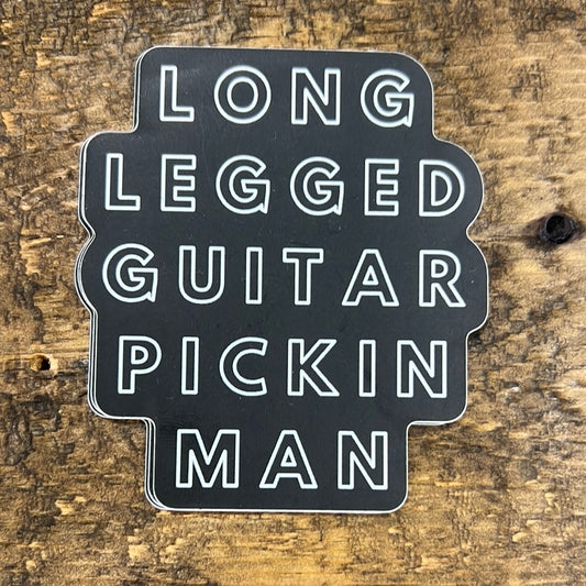 Long Legged Guitar Pickin Man